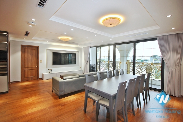 Morden and new 4 bedrooms apartment for rent in Tay Ho, Ha Noi, Viet Nam